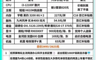 如何评估电脑配置的优劣（掌握电脑配置参数，轻松选择最佳性能）