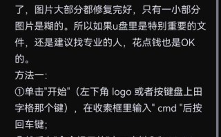 U盘格式化后如何恢复丢失的内容（有效恢复U盘格式化后的数据的方法及注意事项）