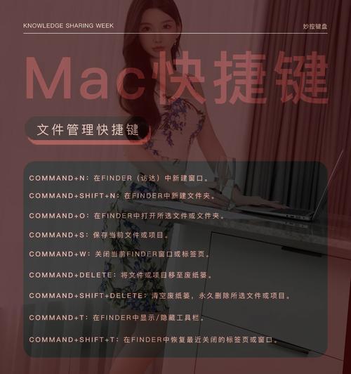 苹果电脑剪切快捷键的使用方法（掌握苹果电脑剪切快捷键，提高操作效率）-第1张图片-数科之翼