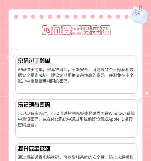 重置电脑后密码输入错误的原因及解决方法（解决重置电脑后密码输入错误的关键步骤和技巧）-第3张图片-数科之翼