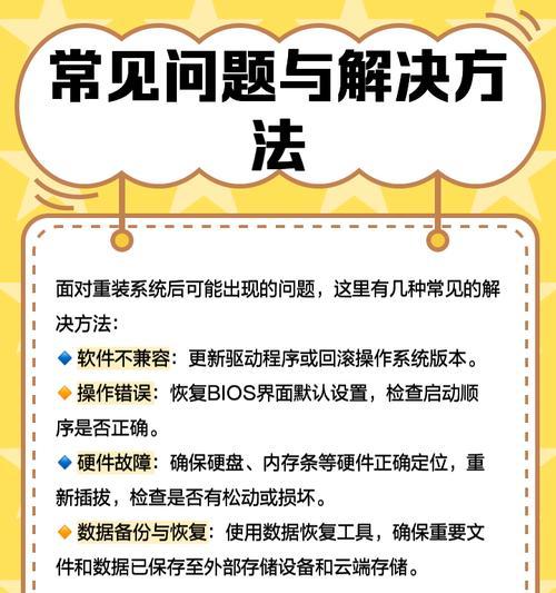 电脑安装出现错误，如何进行重装？（解决电脑安装错误的步骤及注意事项）-第2张图片-数科之翼